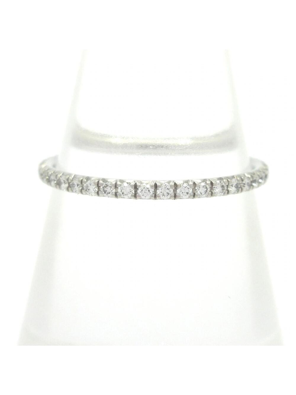 Tiffany&Co. 18K White Gold Diamond Ring #334434T15B